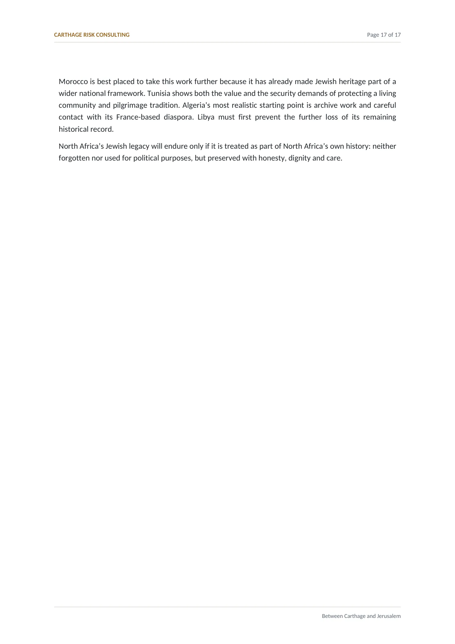 Between Carthage and Jerusalem, page 17 of 17